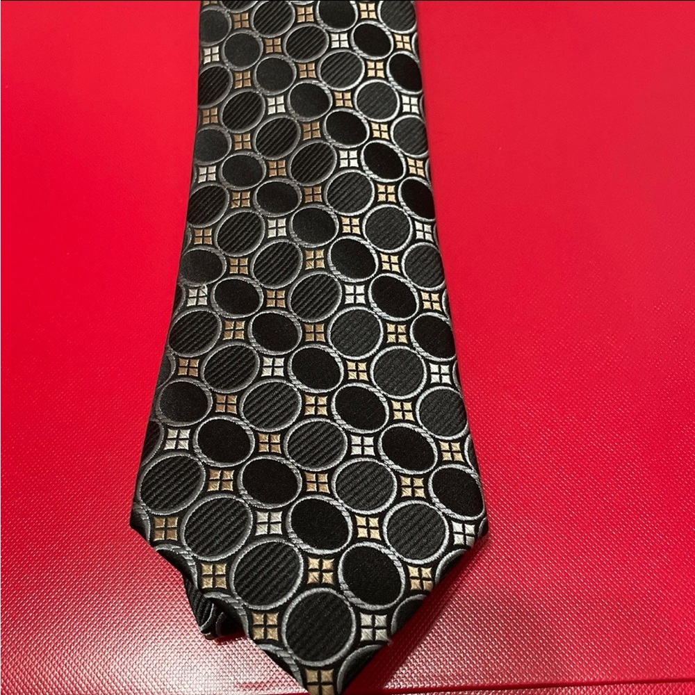 Michael Kors Geometric Tie black/brown